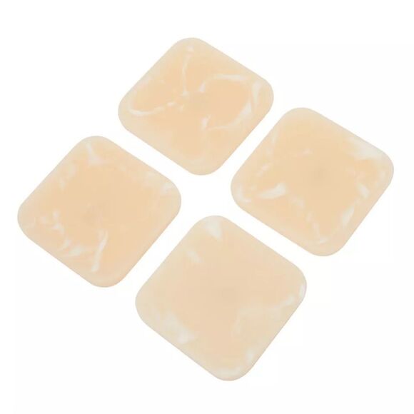 RIRIKU Resin Coasters Set of 4 NIB - Picture 1 of 12